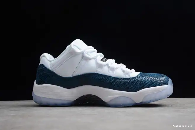 MaikeSneakers CD6846-102 Blue Air Low Jordan Snakeskin Navy 11 0424